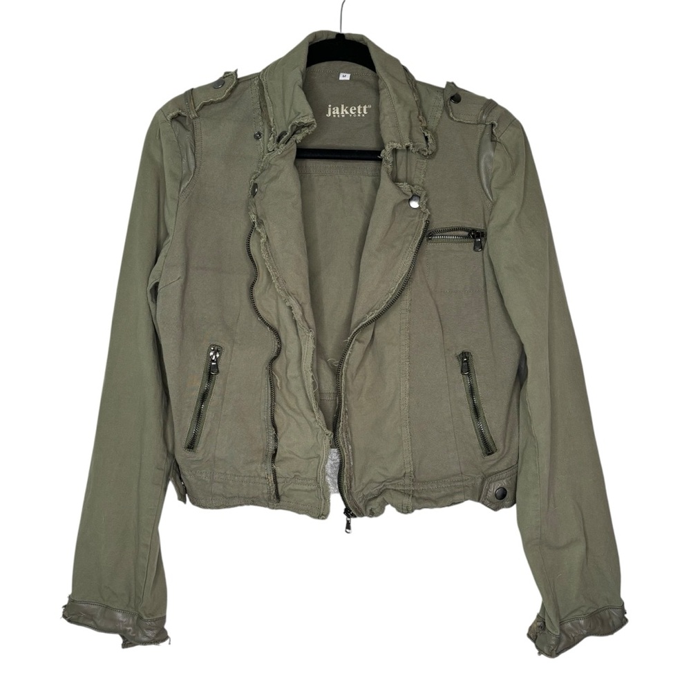 Jakett New York Green army utility jacket